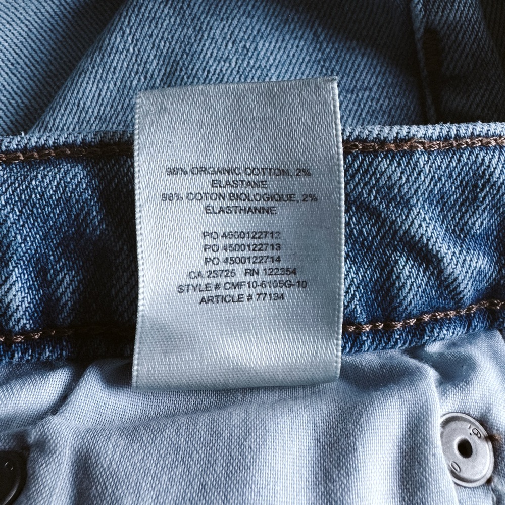 Aritzia Denim Forum Arlo Hi-rise Straight Jean - Size 26 - Picture 8 of 8